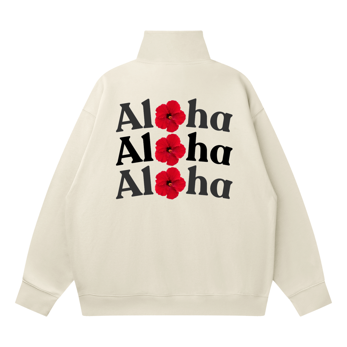 Aloha Quarter Zip Sweatshirt