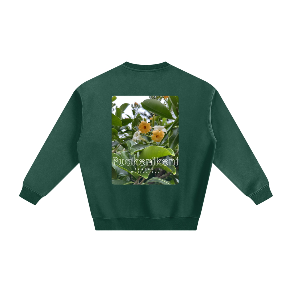 Green Puakenikeni Crewneck