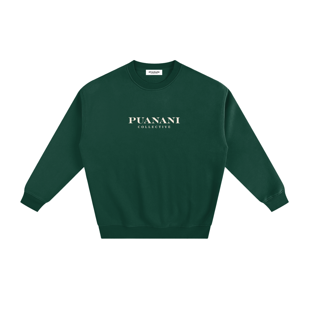 Green Puakenikeni Crewneck