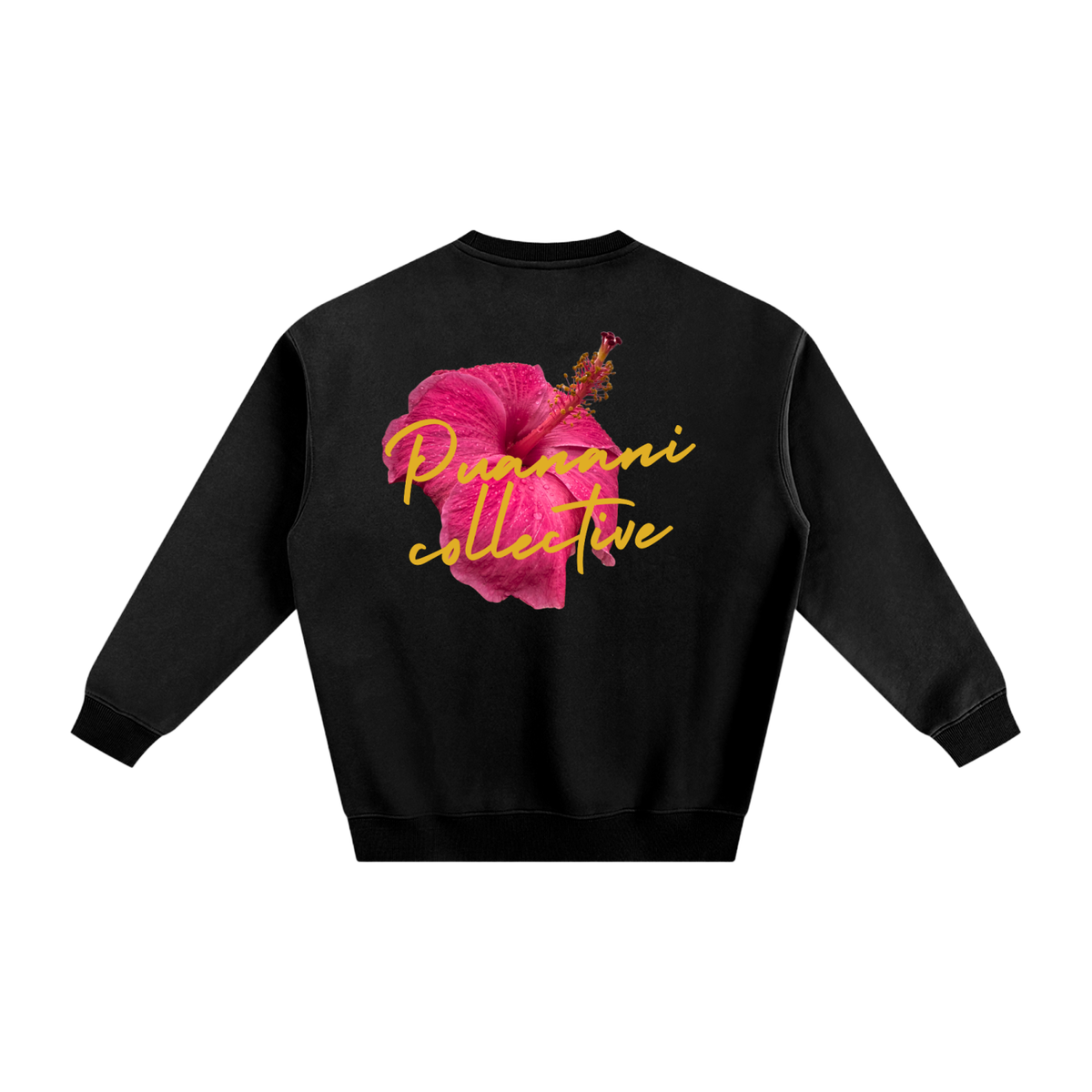 Hibiscus Script Crewneck