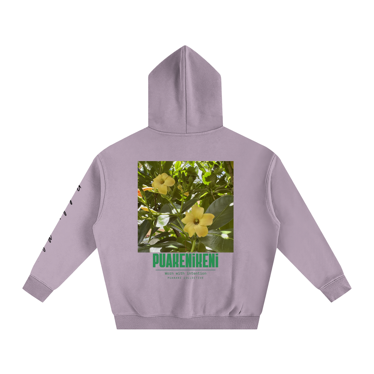 Purple Puakenikeni Hoodie